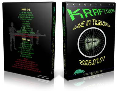 Artwork Cover of Kraftwerk 2005-07-01 DVD Tilburg Audience