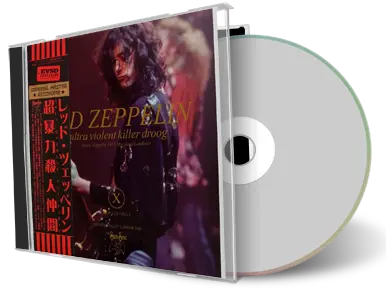 Artwork Cover of Led Zeppelin 1975-02-10 CD Landover Soundboard