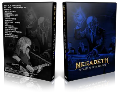 Artwork Cover of Megadeth 2010-12-18 DVD Sydney Proshot