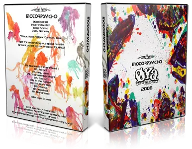 Artwork Cover of Motorpsycho 2006-08-10 DVD Oslo Proshot