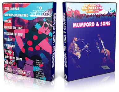 Artwork Cover of Mumford and Sons 2016-05-28 DVD Radio 1s Big Weekend Proshot