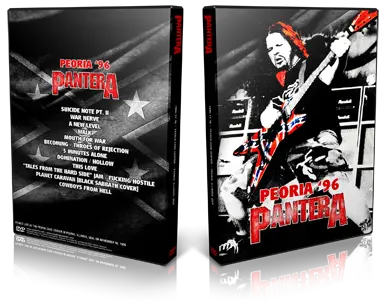 Artwork Cover of Pantera 1996-11-16 DVD Peoria Audience
