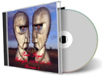 Artwork Cover of Pink Floyd 1994-05-10 CD Raleigh Audience