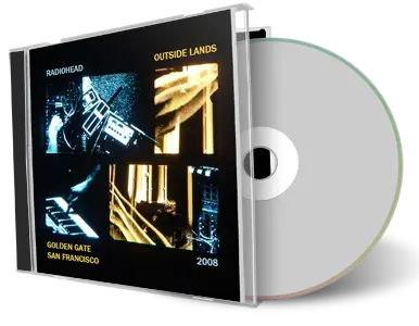 Artwork Cover of Radiohead 2008-08-22 CD San Francisco Soundboard