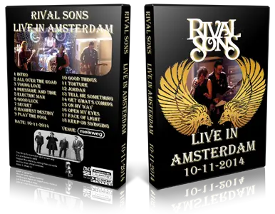 Artwork Cover of Rival Sons 2014-11-10 DVD Amsterdam Audience