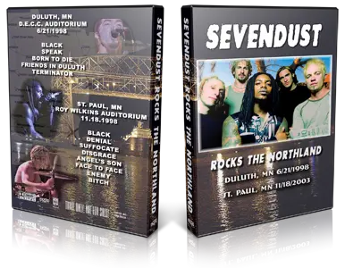 Artwork Cover of Sevendust 2003-11-18 DVD Duluth Audience