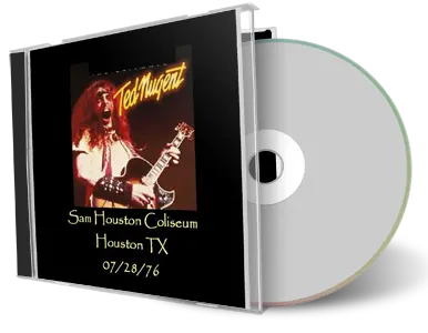 Artwork Cover of Ted Nugent 1976-07-28 CD Houston Soundboard