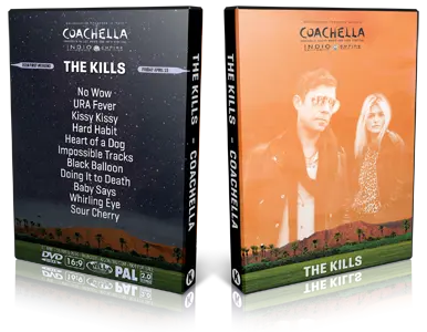 Artwork Cover of The Kills 2016-04-15 DVD Coachella Festival Proshot