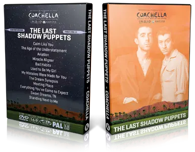 Artwork Cover of The Last Shadow Puppets 2016-04-15 DVD Coachella Festival Proshot