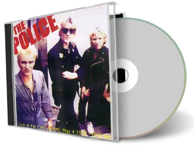 Artwork Cover of The Police 1979-05-04 CD Miami Soundboard