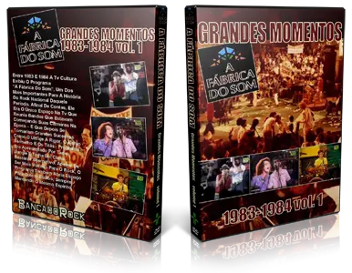 Artwork Cover of Various Artists Compilation DVD Grandes Momentos 1983-1984 vol 1 Audience