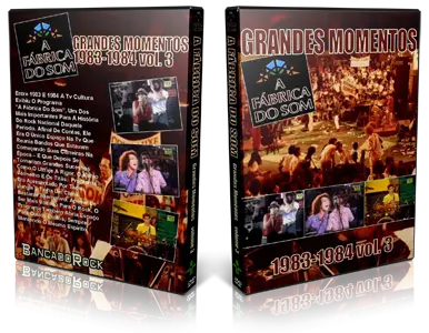 Artwork Cover of Various Artists Compilation DVD Grandes Momentos 1983-1984 vol 3 Audience