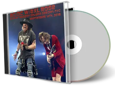 Artwork Cover of ACDC with Axl Rose 2016-09-14 CD New York City Audience