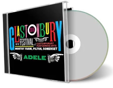 Artwork Cover of Adele 2016-06-25 CD Glastonbury Festival Soundboard