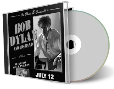 Artwork Cover of Bob Dylan 2016-07-12 CD Canandaigua Audience