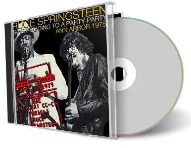 Artwork Cover of Bruce Springsteen 1975-09-23 CD Ann Arbor Audience