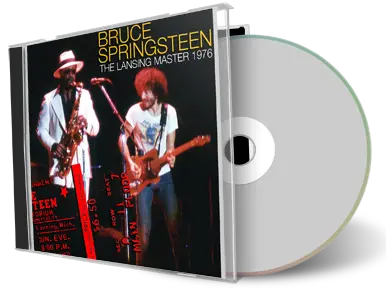 Artwork Cover of Bruce Springsteen 1976-04-04 CD East Lansing Audience