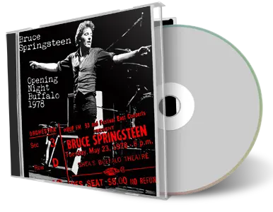 Artwork Cover of Bruce Springsteen 1978-05-23 CD Buffalo Audience