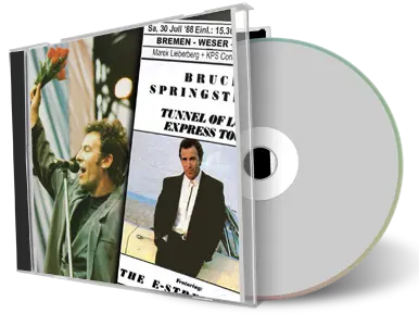 Artwork Cover of Bruce Springsteen 1988-07-30 CD Bremen Audience