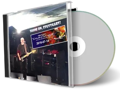 Artwork Cover of David Gilmour 2016-07-14 CD Stuttgart Audience