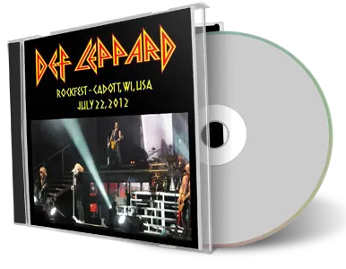 Artwork Cover of Def Leppard 2012-07-22 CD Cadott Audience