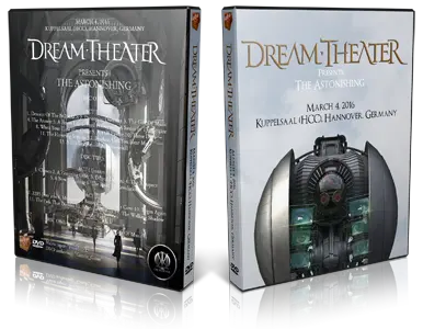 Artwork Cover of Dream Theater 2016-03-04 DVD Hannover Audience
