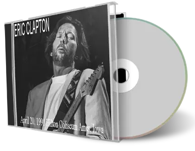Artwork Cover of Eric Clapton 1990-04-20 CD Ames Audience