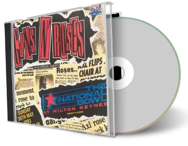 Artwork Cover of Guns N Roses 1993-05-30 CD Milton Keynes Audience