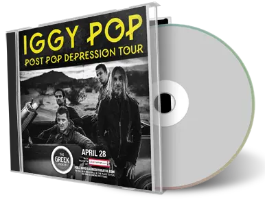 Artwork Cover of Iggy Pop 2016-04-28 CD Los Angeles Audience