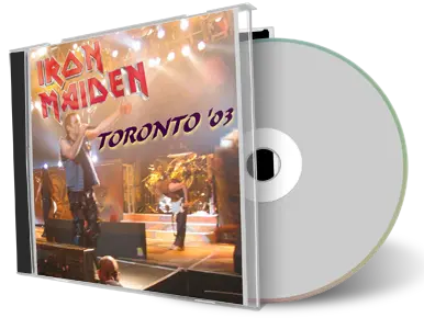Artwork Cover of Iron Maiden 2003-08-03 CD Toronto Audience