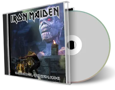 Artwork Cover of Iron Maiden 2016-06-17 CD Gothenburg Audience