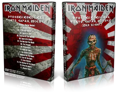 Artwork Cover of Iron Maiden 2016-04-21 DVD TOKYO  Audience