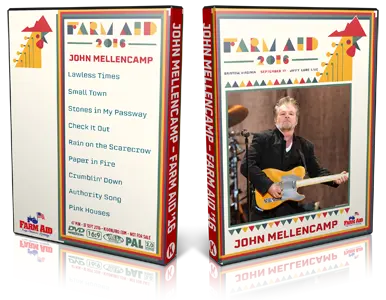 Artwork Cover of John Mellencamp 2016-09-17 DVD Farm Aid Proshot