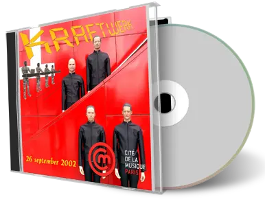Artwork Cover of Kraftwerk 2002-09-26 CD Paris Audience