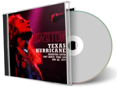 Artwork Cover of Led Zeppelin 1977-05-22 CD Fort Worth Soundboard