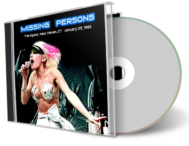 Artwork Cover of Missing Persons 1983-01-25 CD New Haven Audience