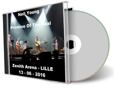 Artwork Cover of Neil Young 2016-05-13 CD Lille Audience