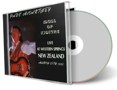 Artwork Cover of Paul McCartney 1993-03-27 CD Auckland Audience