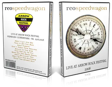 Artwork Cover of REO Speedwagon 2008-06-15 DVD Arrow Rock Festival Audience