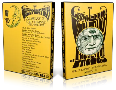 Artwork Cover of The Claypool Lennon Delirium 2016-08-31 DVD Philadelphia Proshot