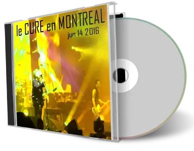 Artwork Cover of The Cure 2016-06-14 CD Montreal Audience