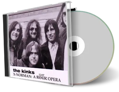 Artwork Cover of The Kinks 1975-04-20 CD Philadelphia Soundboard