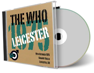 Artwork Cover of The Who 1975-10-19 CD Leicester Audience