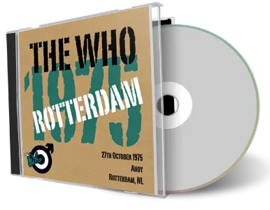 Artwork Cover of The Who 1975-10-27 CD Rotterdam Audience