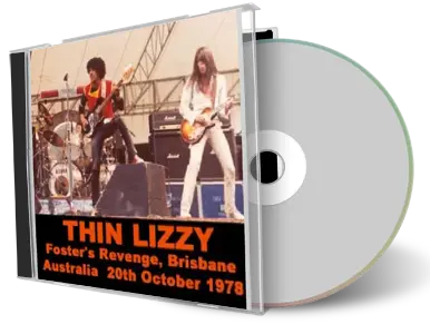 Artwork Cover of Thin Lizzy 1978-10-20 CD Briabane Audience