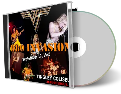 Artwork Cover of Van Halen 1980-09-10 CD Albuquerque Audience