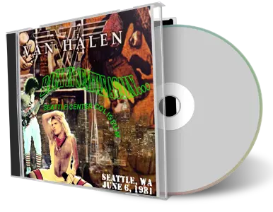 Artwork Cover of Van Halen 1981-06-06 CD Seattle Audience