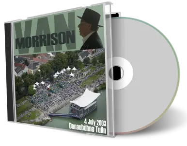 Artwork Cover of Van Morrison 2003-07-04 CD Tulln an der Donau Audience