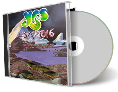Artwork Cover of Yes 2016-08-05 CD Wallingford Audience