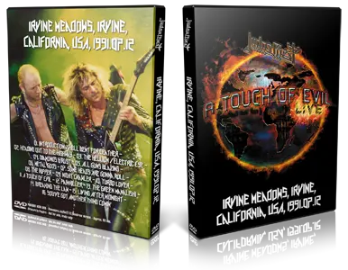 Artwork Cover of Judas Priest 1991-07-12 DVD Irvine Proshot